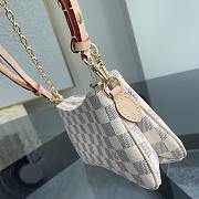 LV Pochette Liv Damier Azur N00228 Size 24.5 x 13.5 x 6.5cm - 6