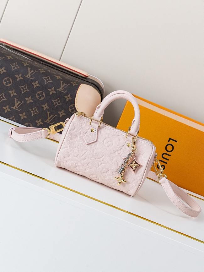LV Nano Speedy M27107 Size 16 x 10 x 7.5cm - 1