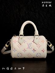 LV Nano Speedy Monogram Empreinte Leather  16x10x7.5CM - 1