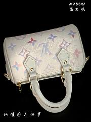 LV Nano Speedy Monogram Empreinte Leather  16x10x7.5CM - 6