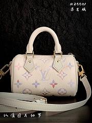 LV Nano Speedy Monogram Empreinte Leather  16x10x7.5CM - 2