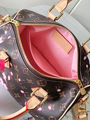LV x Takashi Murakami Speedy Bandoulière 25 Bag In Cherry Blossom Monogram Canvas Size 19 x 15 x 25cm - 2