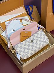 LV Ivy Damier Azur Canvas N40916 Size 23.5 x 12 x 4.3cm - 5