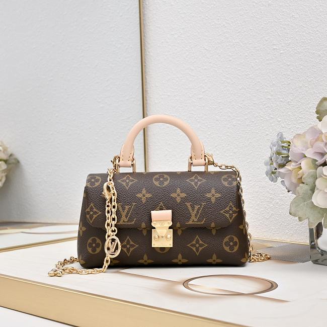 LV Nano Madeleine Monogram Canvas M28426 Size 21 x 12.5 x 6 cm - 1