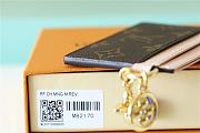 Louis Vuitton Monogram LV Charms Card Holder Rose Ballerine Size 11x7x0.5cm - 4
