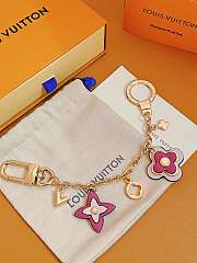 LV x TM Cherry Blossom Bag Charm Murakami Size 21cm - 1