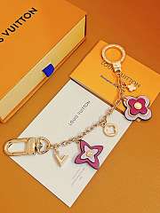 LV x TM Cherry Blossom Bag Charm Murakami Size 21cm - 6