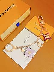 LV x TM Cherry Blossom Bag Charm Murakami Size 21cm - 3