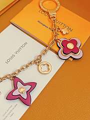 LV x TM Cherry Blossom Bag Charm Murakami Size 21cm - 4