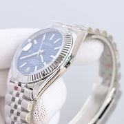 Rolex Datejust 41 M126334-0002 126334-0002 Oystersteel with a bright blue dial - 5