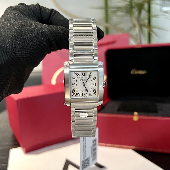 Cartier Tank Francaise WSTA0074 Watch 32 x 27mm - 1