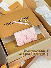 LV Empreinte Monogram Giant By The Pool Key Pouch Bouton De Rose Size 12 x 7 x 1.5cm - 6