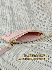 LV Empreinte Monogram Giant By The Pool Key Pouch Bouton De Rose Size 12 x 7 x 1.5cm - 4
