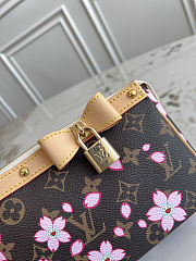LV x TM Pochette Accessoires Sakura Brown M13666 Size 22 x 13 x 4 cm - 4