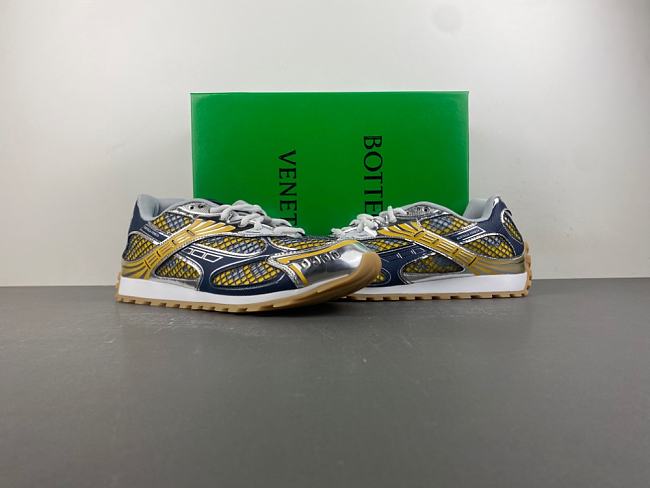 Bottega Veneta Orbit Low Laceup 'Taxi Denim' 741357 V2X40 7386 - 1