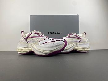  Balenciaga Sneaker in Eggshell/strawberry Pink 872640WMRTN9150
