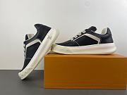 LV Tilted Sneakers Black/Denim Blue 1AJWDE - 3
