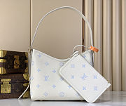 LV CarryAll PM Da Bicolor Monogram Empreinte M27573 Size 29 x 24 x 12 cm - 5