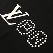 LV Graphic Print T-Shirt Black - 4