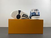 LV Trainer Sneaker Blue Monogram denim 1AJAQV - 5