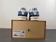 LV Trainer Sneaker Blue Monogram denim 1AJAQV - 4