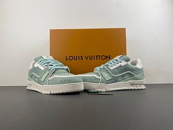 LV Trainer Sneakers Green 1AK7OD