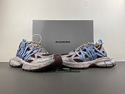 Balenciaga Women's 3xl Interlace Sneaker in Brown/beige/blue - 1