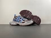 Balenciaga Women's 3xl Interlace Sneaker in Brown/beige/blue - 4