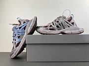 Balenciaga Women's 3xl Interlace Sneaker in Brown/beige/blue - 2