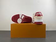 LV Trainer Sneaker Red 1AK88P  - 2