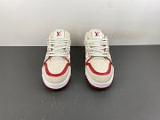 LV Trainer Sneaker Red 1AK88P  - 4