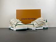 LV Trainer Sneaker Green 1AK899 - 1