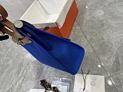 Hermès Herbag 31 - Bleu France Gold Size 25x31x10cm - 6