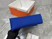 Hermès Herbag 31 - Bleu France Gold Size 25x31x10cm - 5