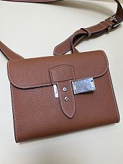Hermes Sac a depeches 21 bag Gold Size 21cm - 2