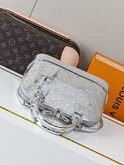 LV Ski Alma BB SILVER COLOR M26335 Size 23.5 x 17.5 x 11.5 cm - 3