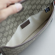 Gucci GG Supreme Monogram Neo Vintage Web Belt Bag Brown Size 24x16.5x3.8cm - 2