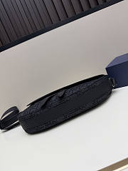 Dior Saddle Bag Black Grained Taurillon Leather and Black Size 26×17×5cm - 6