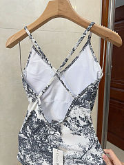 Dior One-piece swimsuit White - 3