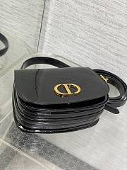  Dior Medium 30 Montaigne Avenue Top Handle Bag 'Black' Size 19x8x12cm - 4