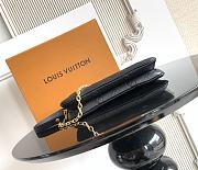 LV Pochette MONOGRAM EMPREINTE Black M83301 Size 24.5 x 13.5 x 6.5 cm - 6