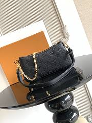 LV Pochette MONOGRAM EMPREINTE Black M83301 Size 24.5 x 13.5 x 6.5 cm - 5