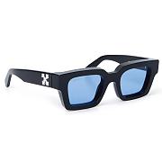 OFF WHITE Virgil M Light Blue Lens Sunglasses - 1
