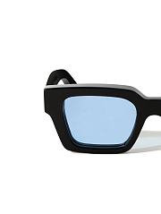 OFF WHITE Virgil M Light Blue Lens Sunglasses - 5