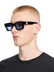 OFF WHITE Virgil M Light Blue Lens Sunglasses - 4