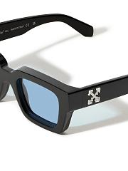OFF WHITE Virgil M Light Blue Lens Sunglasses - 3