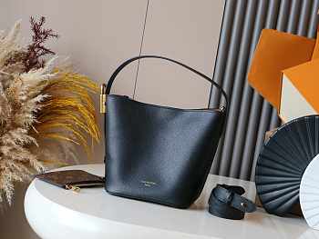 LV Low Key All In BB Black M25543 Size 16 x 18 x 12 cm