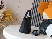 LV Low Key All In BB Black M25543 Size 16 x 18 x 12 cm - 5