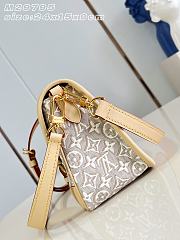 LV Diane PM Monogram Emblème Peuplier motif bag M29795 Size 24 x 15 x 9 cm - 6