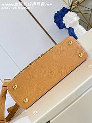 LV Capucines MM Noisette M28713 Size 30 x 19 x 9.5 cm  - 4
